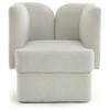 Meridian Furniture,Marcel Boucle Fabric Chair - 4 of 4