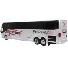 Prevost H3-45 Coach Bus "Cardinal Transportation" Silver Metallic w/Graphics Ltd Ed 1/87 (HO) Diecast Model by Iconic Replicas - 3 of 3