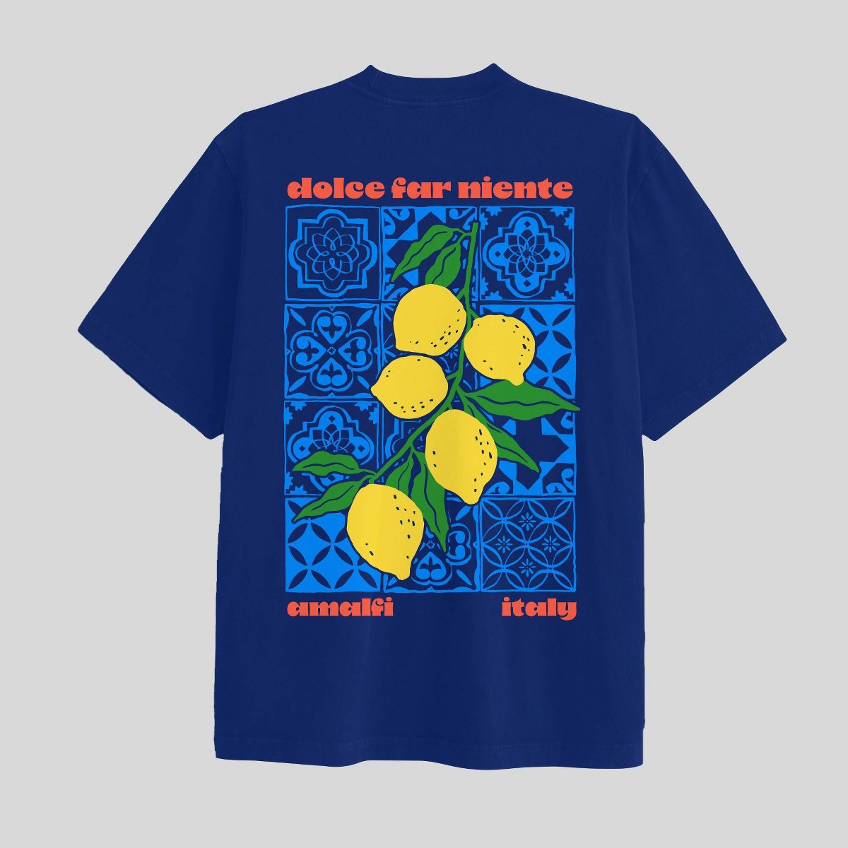 Мужские футболки Mad Engine Men's Lemon Short Sleeve Graphic T-Shirt - Navy Blue XXL — фото 2