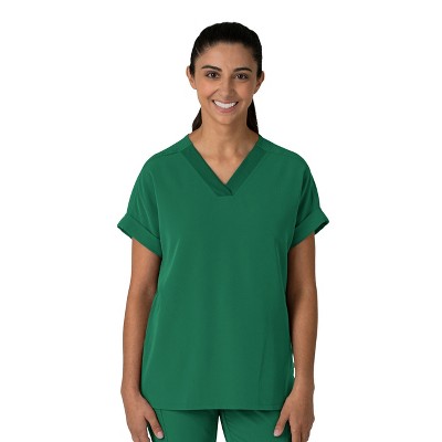 Wink Nova Women's Drop Shoulder Boxy Scrub Top