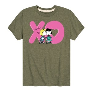 Boys' - Peanuts - Xo Schroeder Lucy Short Sleeve Graphic T-Shirt - 1 of 4