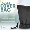 Home Intuition Outdoor Faucet Cover Sock – Freeze Protector, Weatherproof, UV & Frost Guard, Universal Fit - 2 of 4