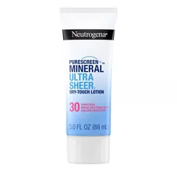 Neutrogena Mineral Ultra Sheer Sunscreen - SPF 30 - 3oz