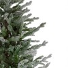 Northlight Real Touch™️ Flocked Little River Fir Artificial Christmas Tree - Unlit - 6.5' - image 4 of 4