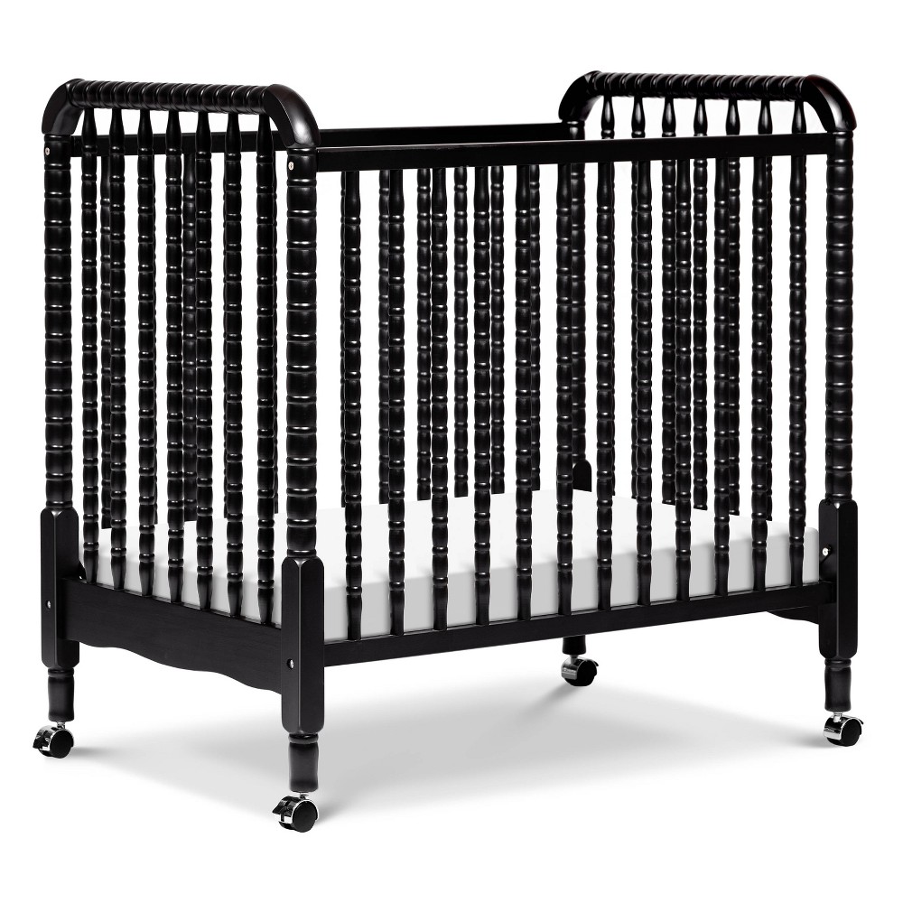DaVinci Jenny Lind 3-in-1 Convertible Mini Crib - Black -  83905222