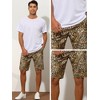 INSPIRE CHIC Men's Summer Regular Fit Animal Printed Shorts - 4 of 4