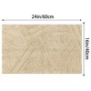 Unique Bargains Bathroom Non-Slip Geometric Soft Microfiber Washable Floor Mat - 4 of 4