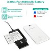 GPCT "Universal 3.7V Camera Battery Charger – Rechargeable Charger for Cameras and Cell Phones, Compact Design" Black - 4 of 4