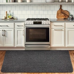 Kitchen Rug and Mats 31.5X17.3In, Kitchen Rugs and Mats Non Skid Washable, for Kitchen Sink Side Mats, Aisle Rugs - 1 of 4