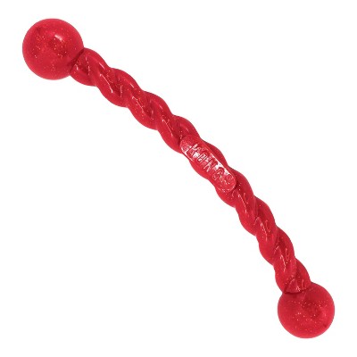 KONG Holiday Safestix Holiday Dog Toy - Red - S