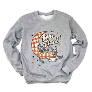 Bone Tired Moon -  Womens Sweatshirt - 1 of 4