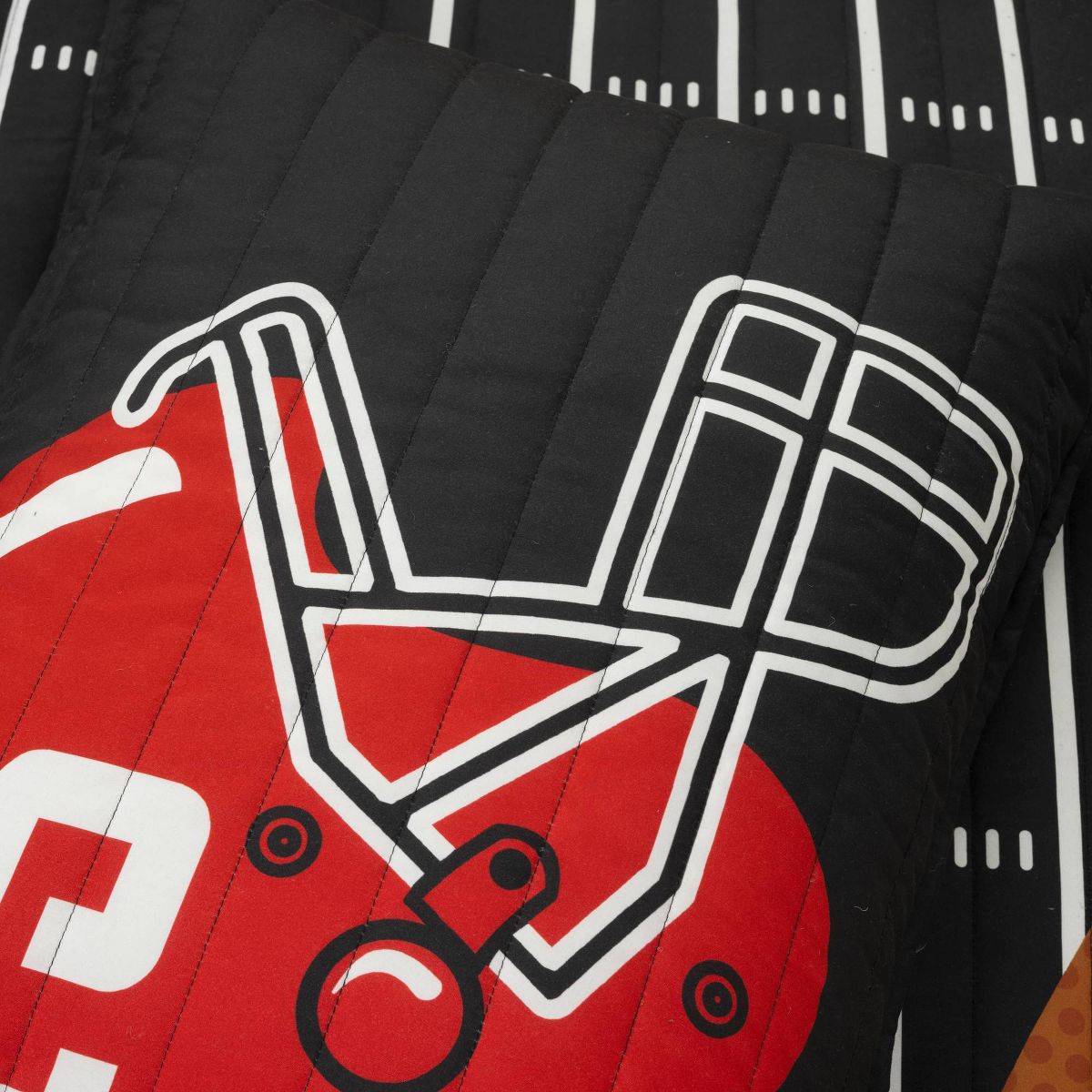American Football Reversible Oversized Set Quilt - Lush Décor - thumbnail 4