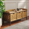 Issac Storage Bench  - Safavieh - 2 of 4