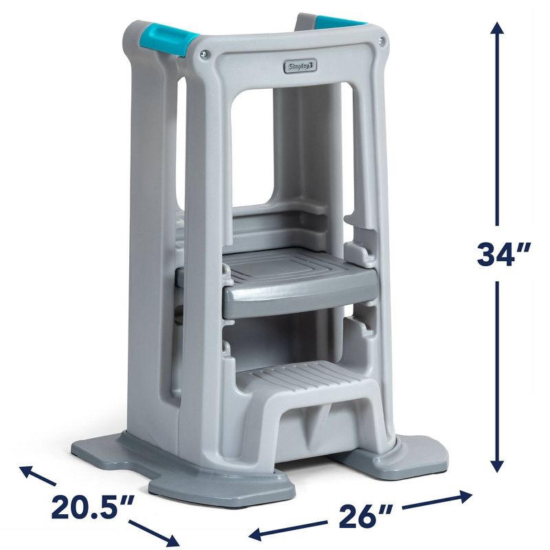 Toddler Tower Adjustable Stool - Simplay3, 6 of 13