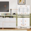 WOWLIVE TV Stand with Mount for 32-75 inch TVs, Dresser TV Stand with 7 Storage Drawers ,  Entertainment Center for Living Room - 4 of 4