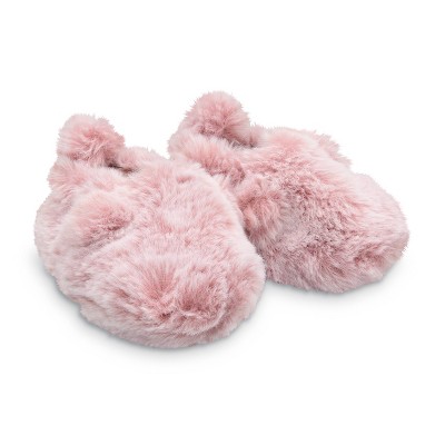 Image of Carter's Just One You®️ Baby Girls' Bear Construction Slippers - Brown