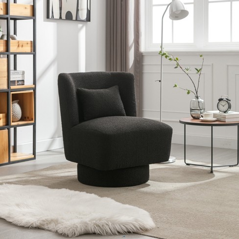 Small modern best sale swivel chair