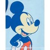 Disney Mickey Mouse Surfboard UPF 50+ Rash Guard shirt & Swim Trunks Outfit Set Toddler - 4 of 4