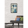 Trends International The Amida Waterfall in the Far Reaches of the Kisokaido Road Framed Wall Poster Prints - 2 of 4
