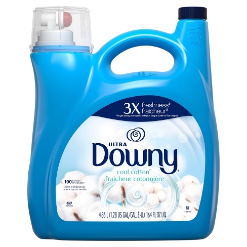 Downy Cool Cotton Scent Liquid Fabric Conditioner Fabric Softener 164 Fl Oz Target