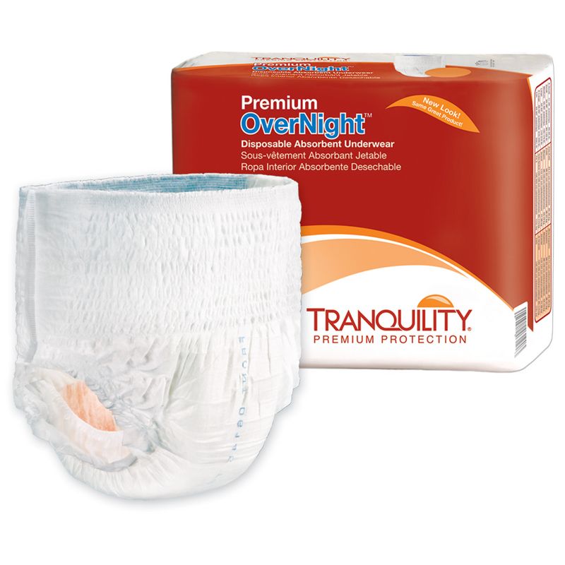 Tranquility Premium Overnight Disposable Absorbent Underwear, 3 of 5