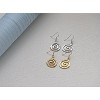 Bohemian Spiral Dangle Earrings with Sterling Silver Hooks,Western Style Women's Jewelry Gift - 4 of 4