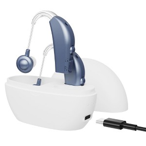 MEDca Digital Hearing Aids for Seniors, (Pair of 2) Personal Hearing Enhancement Behind, The, Ear BTE Aid PSAP Sound Amplifier, Rechargeable - 1 of 4