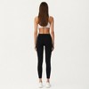 Anna-Kaci Active Women's High Waist Stretch Fit Full Length Leggings with Contour Waistband and Smooth Seam Detailing - 3 of 4