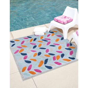 Unique Loom  Aruba Outdoor Oranjestad Area Rug - 1 of 4