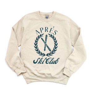 Simply Sage Market Women's Graphic Sweatshirt Apres Ski Club - 1 of 3