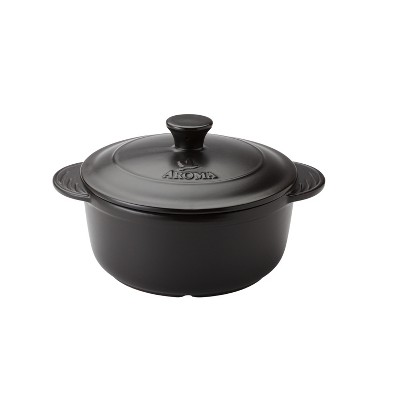 Aroma DoveWare Black 2.5 Quart Covered Dutch Oven