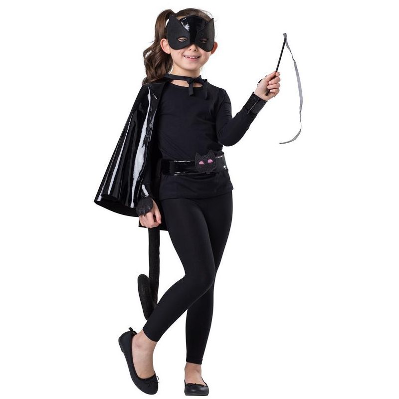 Dress Up America Black Cat Costume Set for Girls, 1 of 5