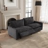 WJSHome 85'' Loveseat Power Recliner Sofa with Footrest, Oversized Cloud Modular Sectional Reclining Couches for Living Room - 2 of 4