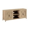 58 Inch White Oak TV Stand - Henn&Hart - 3 of 4