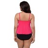 Trimshaper Women's Rachel 5 Tier Ruffle Tankini Swimsuit Top - 3 of 3