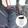 Unique Bargains Car Trash Can W/ Hook Hanging Front Rear Seats Cotton Trash Bin 1 Pc - 2 of 4