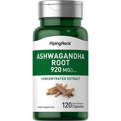 Piping Rock Ashwagandha 920mg | 120 Capsules