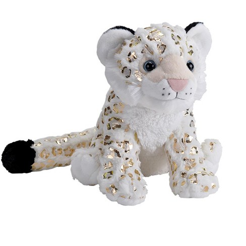 Wild Republic Foilkins Snow Leopard Stuffed Animal 12 Inches Target