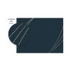 Great Papers Petal Touch Certificate Holders 9.34" x 12" Midnight Blue 5/Pack (2019001) - 3 of 4
