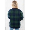 Women's Winter Days Plaid Button Down Cardigan - 2.7 AUGUST APPAREL - 2 of 4