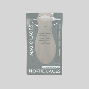 Magic Laces Adult 14pc (1 pr shoes) No Tie Shoe Laces - 1 of 4
