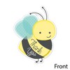 Big Dot of Happiness Honey Bee - Shaped Thank You Cards - Baby Shower or Birthday Party Thank You Note Cards with Envelopes - Set of 12 - 3 of 4