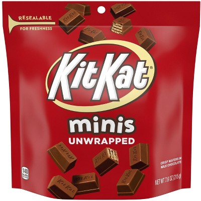 Kit Kat Milk Chocolate Unwrapped Minis - 7.6oz