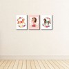 Big Dot of Happiness Run Wild Horses - Floral Pony Nursery Wall Art and Kids Room Decor - 7.5 x 10 inches - Set of 3 Prints - 3 of 4