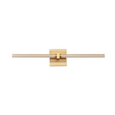 ET2 Lighting Dorian 1 - Light Wall Light in  Gold