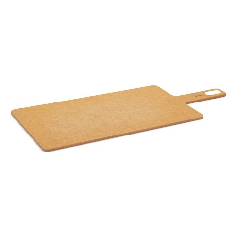 Cuisipro Fiber Wood Paddle Cutting Board, 18-inch X7.5-inch, Natural :  Target