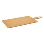 Cuisipro Fiber Wood Paddle Cutting Board, 18-Inch x7.5-Inch