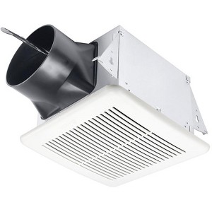 Delta BreezElite Exhaust Bath Fan, ELT80-110DLED, 80/110 CFM, Dual Speeds with Dimmable LED Light - 1 of 1