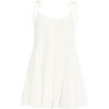 Lands' End Women's Cotton Gauze Metallic Tiered Mini Cover-up Dress - 3 of 4