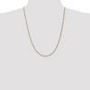 Black Bow Jewelry 1.8mm, 14k Yellow Gold, Diamond Cut, Milano Rope Chain Necklace - 2 of 4